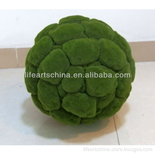 artificial moss, moss ball, moss decoration, any size is available